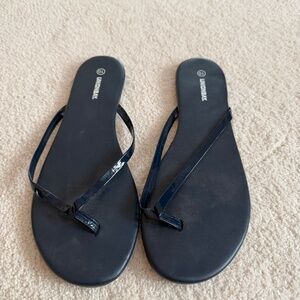 UNIONBAY, Navy Blue Flip Flops, Size 10